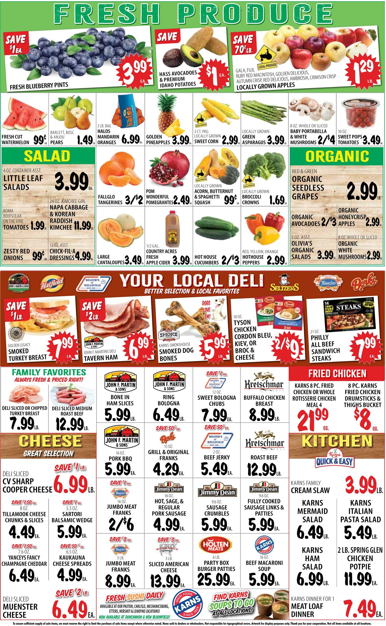 Weekly ad Karns Quality Foods 11/04/2025 - 11/10/2025