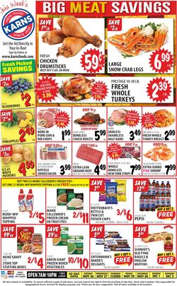 Weekly ad Karns Quality Foods 11/26/2024 - 12/02/2024