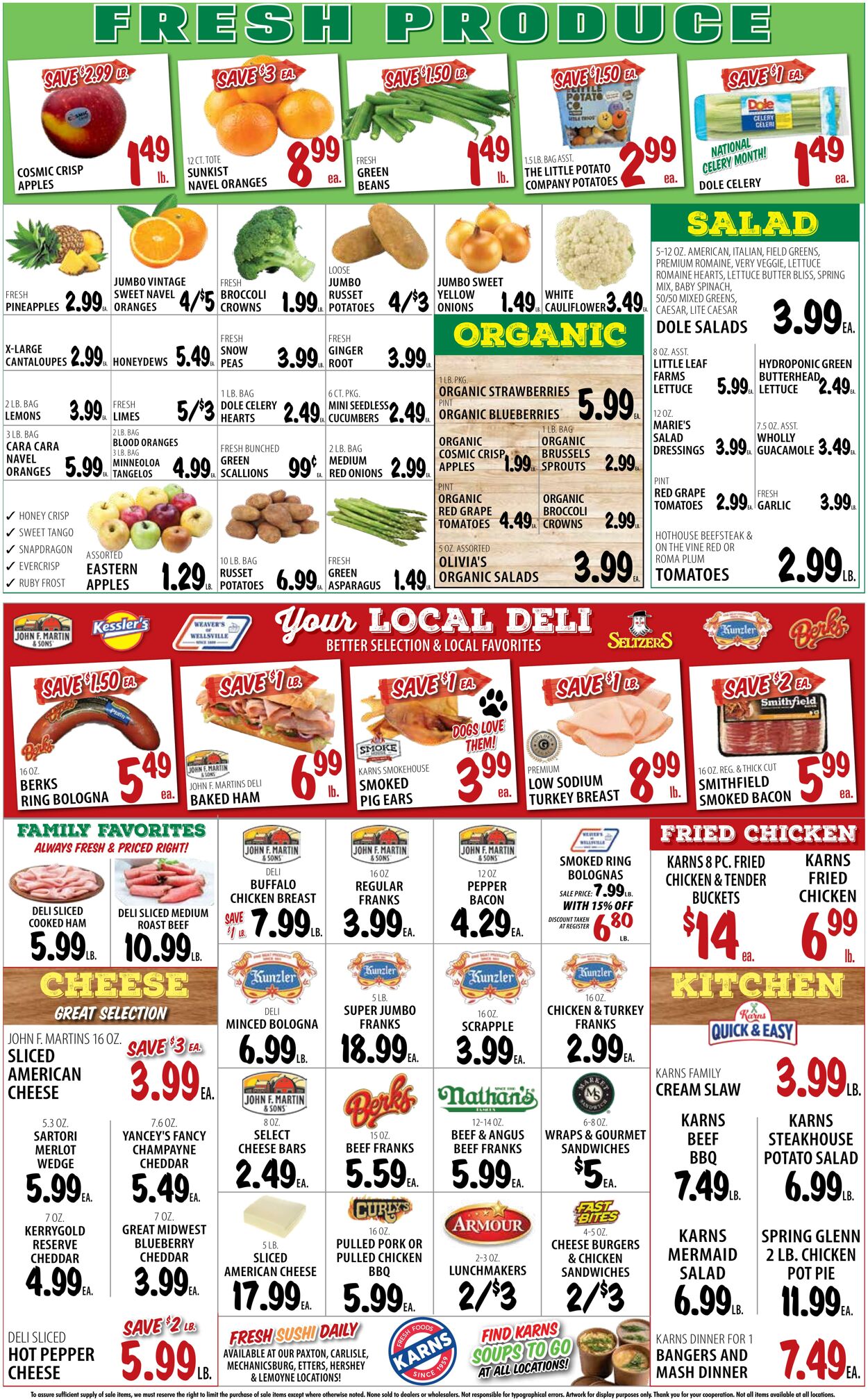 Weekly ad Karns Quality Foods 03/19/2024 - 03/25/2024