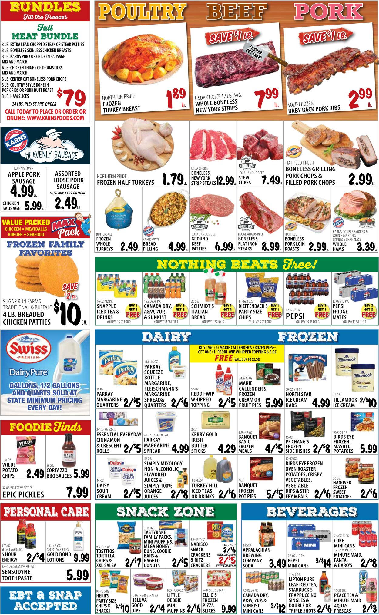 Weekly ad Karns Quality Foods 11/12/2024 - 11/18/2024