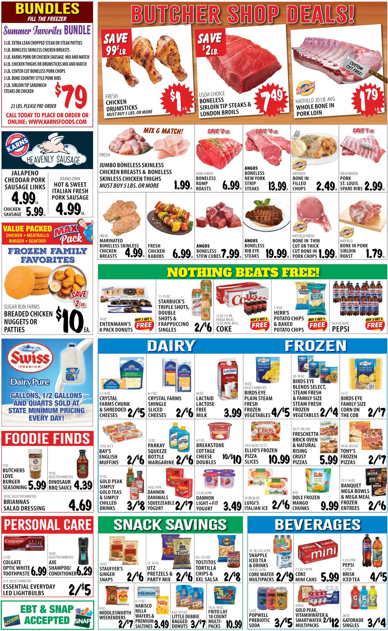 Weekly ad Karns Quality Foods 09/02/2025 - 09/08/2025