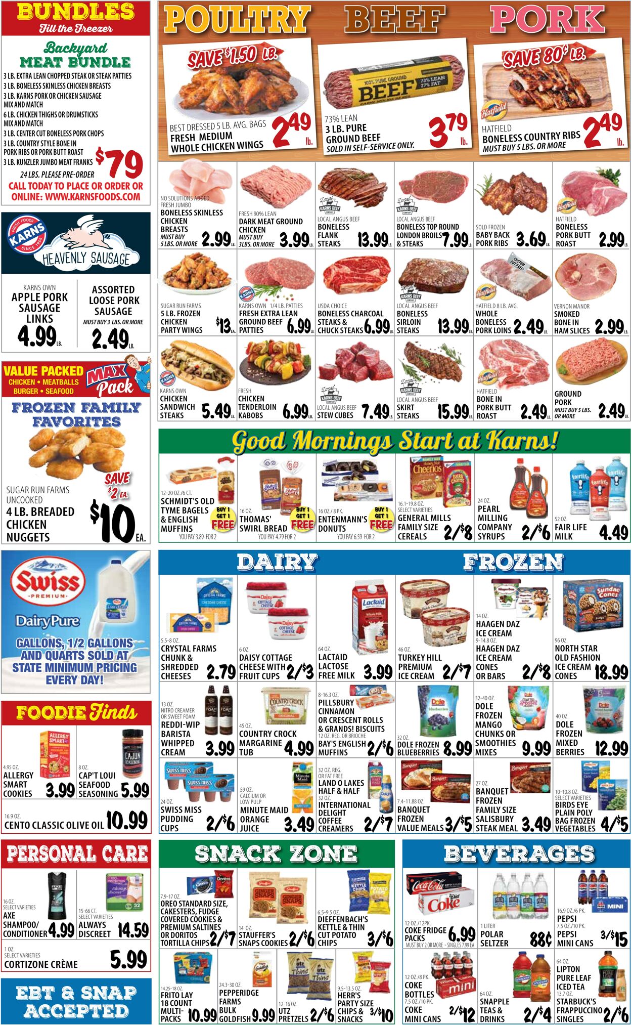 Weekly ad Karns Quality Foods 09/03/2024 - 09/09/2024