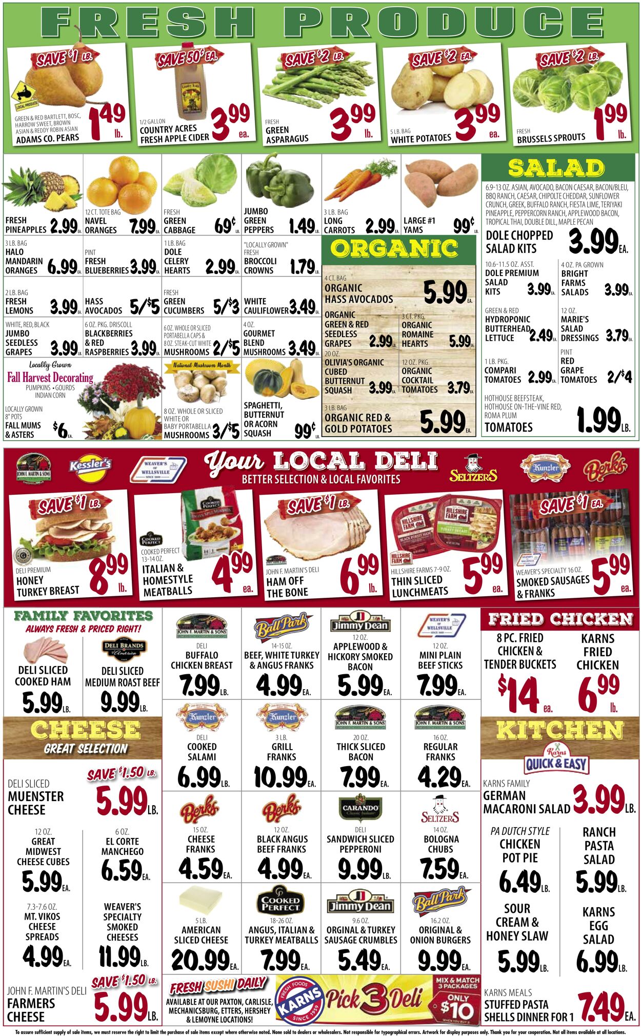 Weekly ad Karns Quality Foods 09/27/2022 - 10/03/2022