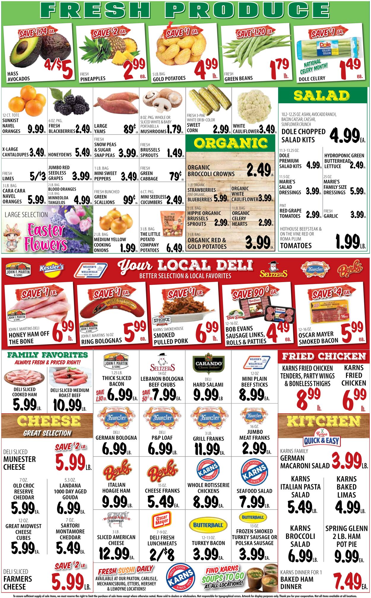 Weekly ad Karns Quality Foods 03/26/2024 - 04/01/2024