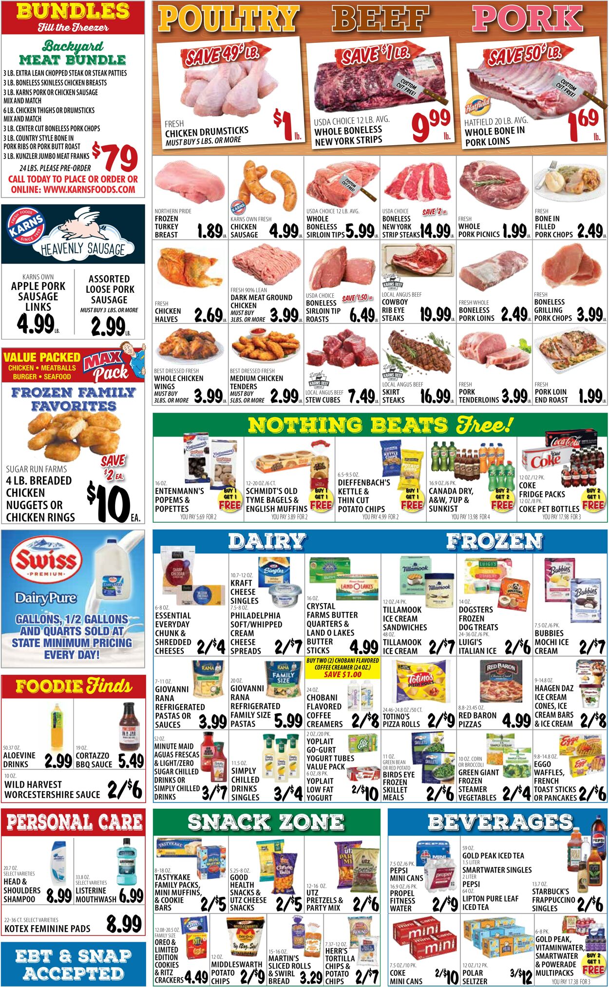 Weekly ad Karns Quality Foods 08/06/2024 - 08/12/2024