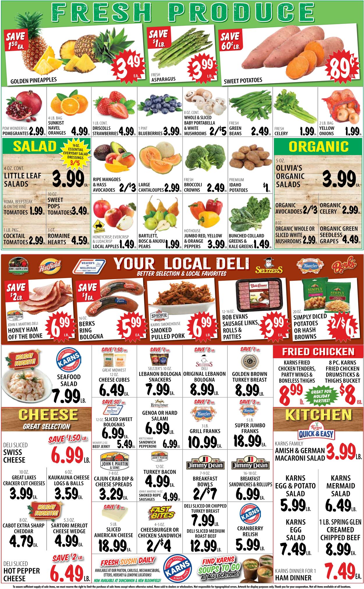 Weekly ad Karns Quality Foods 12/16/2025 - 12/24/2025