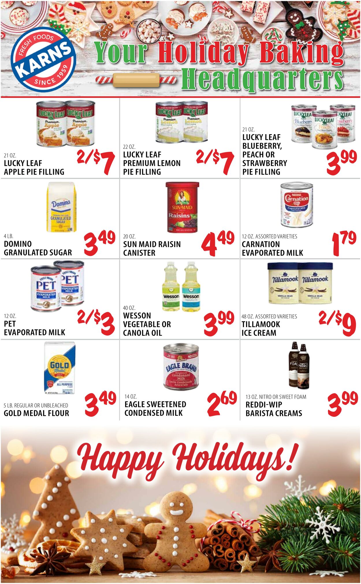 Weekly ad Karns Quality Foods 12/16/2025 - 12/24/2025