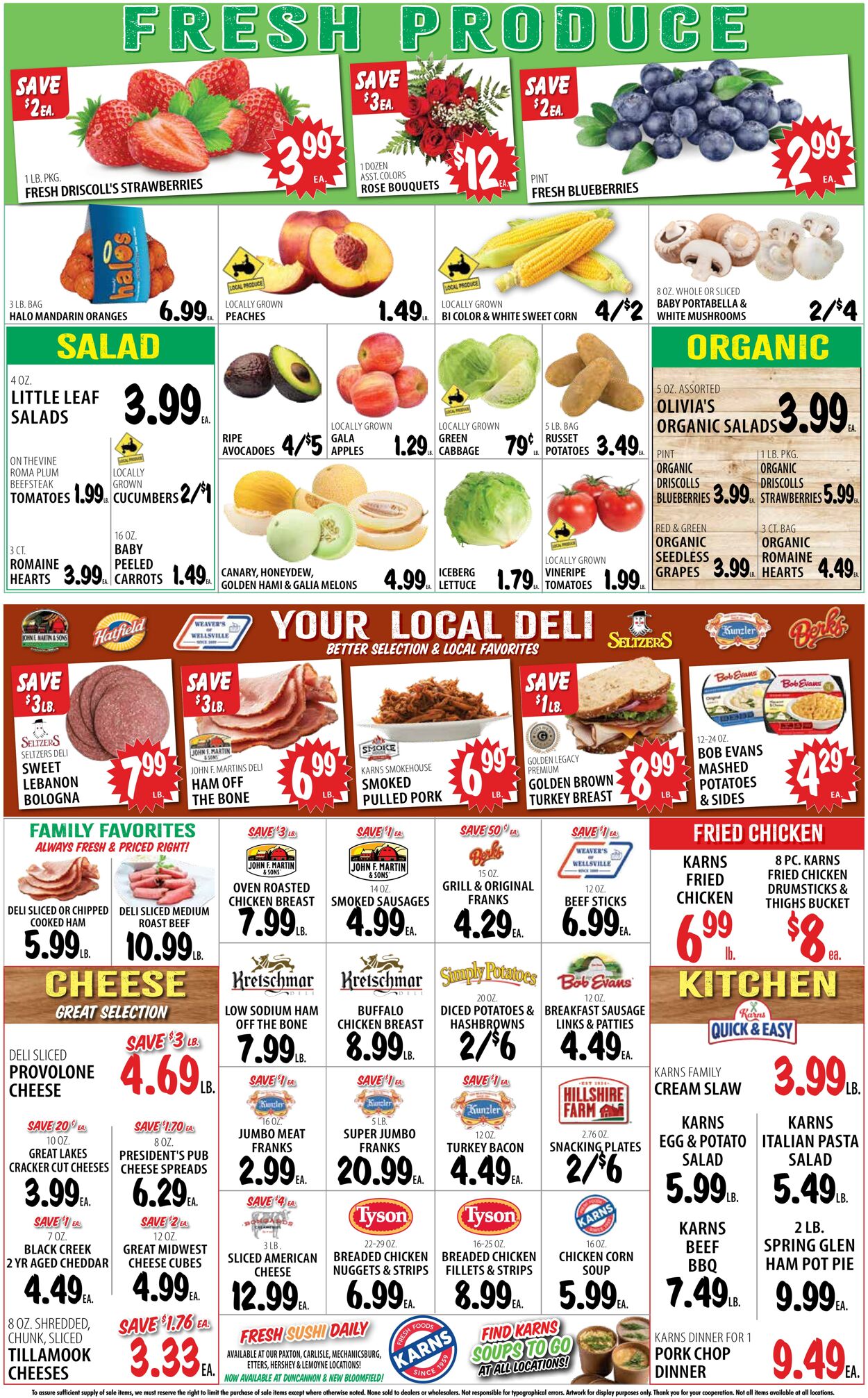 Weekly ad Karns Quality Foods 08/05/2025 - 08/11/2025