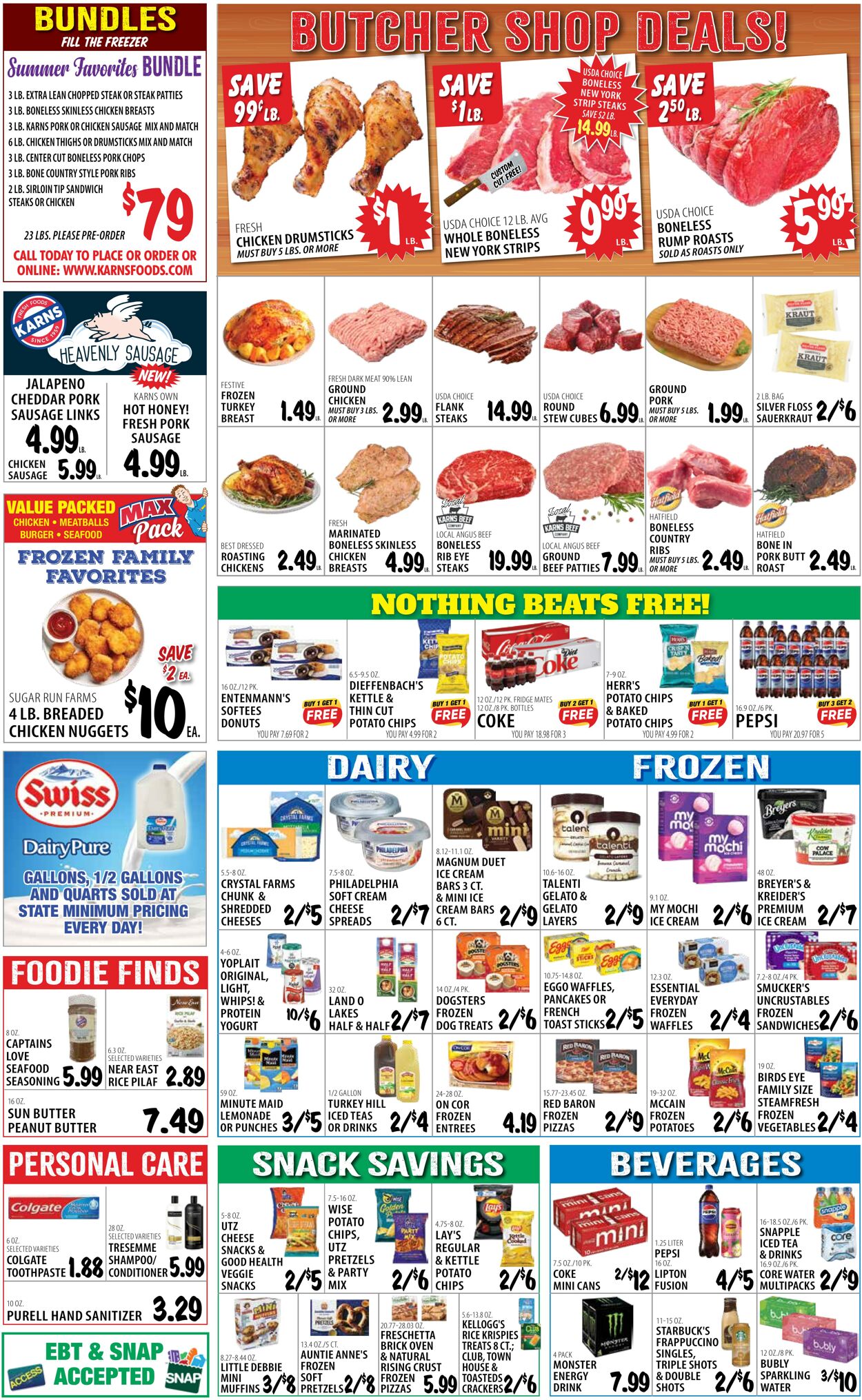 Weekly ad Karns Quality Foods 08/05/2025 - 08/11/2025
