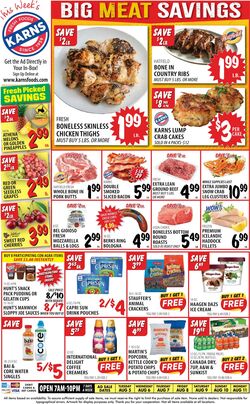 Weekly ad Karns Quality Foods 08/05/2025 - 08/11/2025