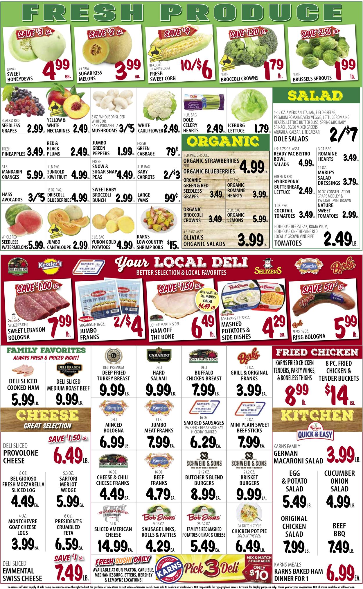 Weekly ad Karns Quality Foods 08/02/2022 - 08/08/2022