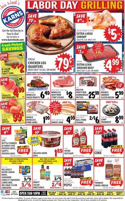 Weekly ad Karns Quality Foods 08/26/2025 - 09/01/2025