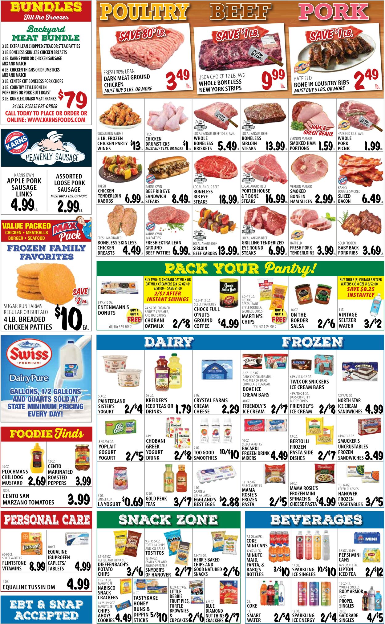 Weekly ad Karns Quality Foods 07/30/2024 - 08/05/2024