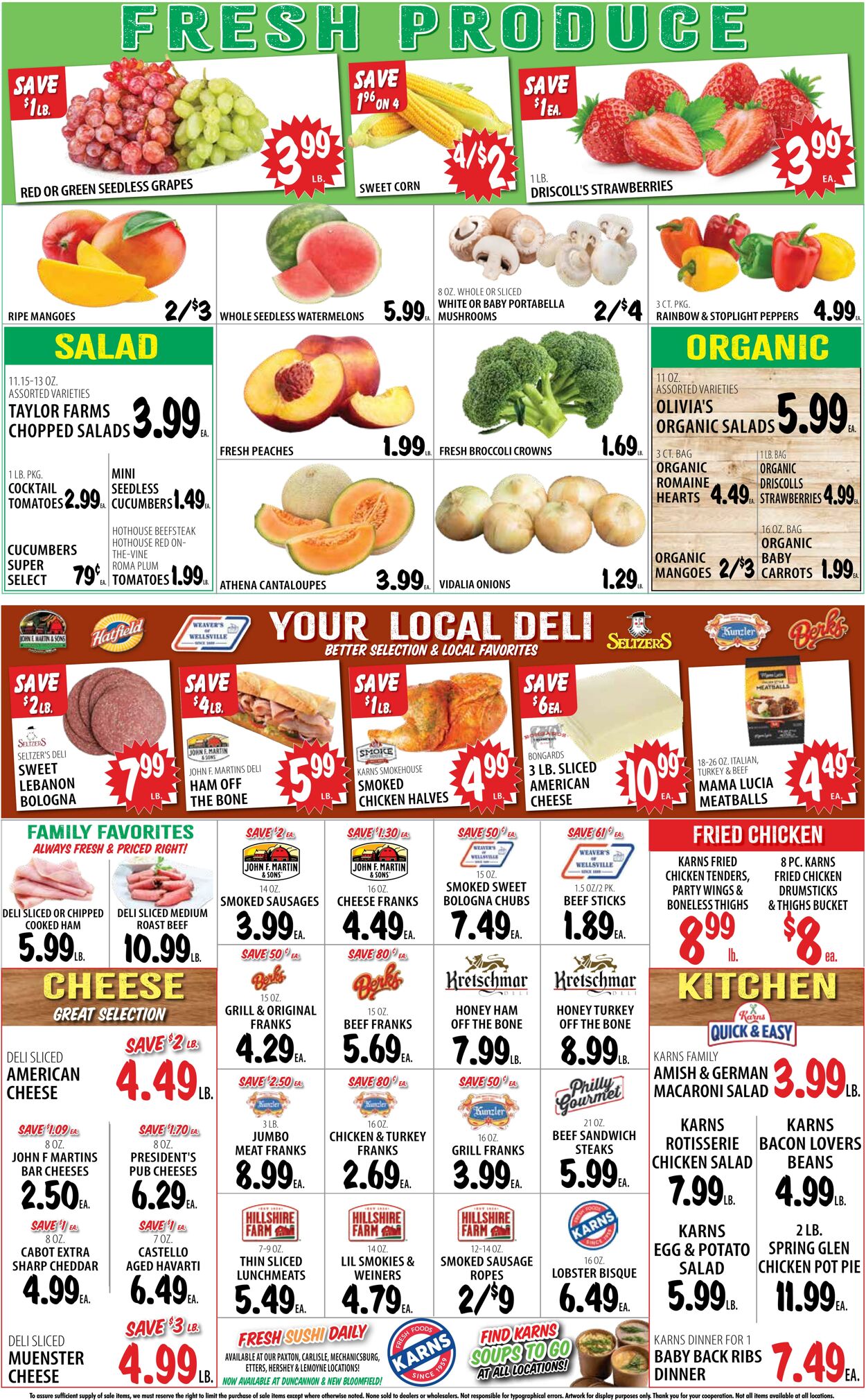 Weekly ad Karns Quality Foods 06/03/2025 - 06/09/2025