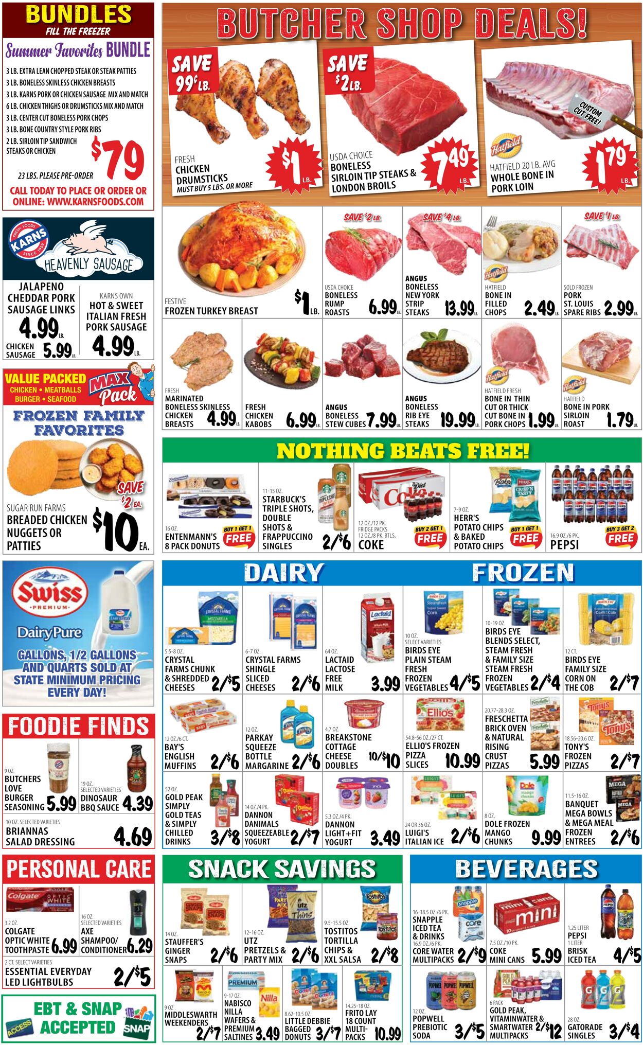 Weekly ad Karns Quality Foods 09/02/2025 - 09/08/2025