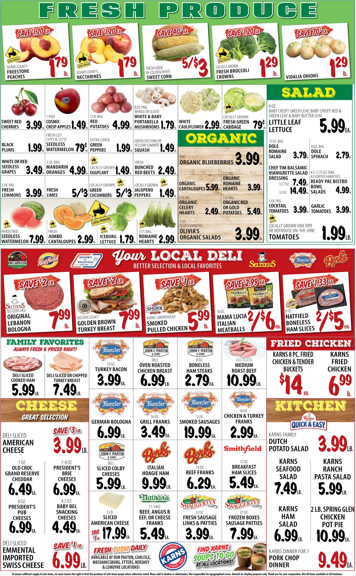 Weekly ad Karns Quality Foods 07/23/2024 - 07/29/2024