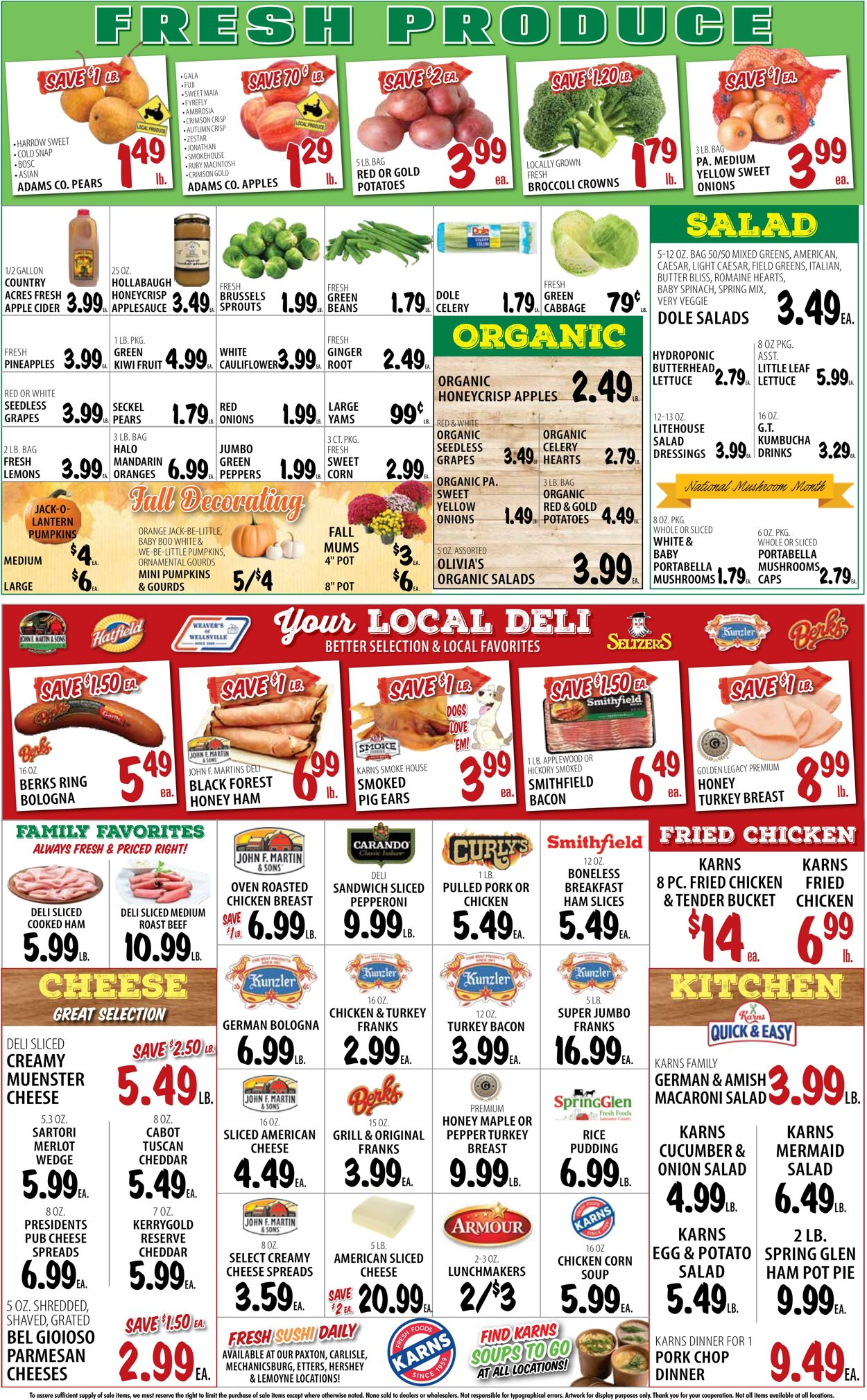 Weekly ad Karns Quality Foods 09/17/2024 - 09/23/2024