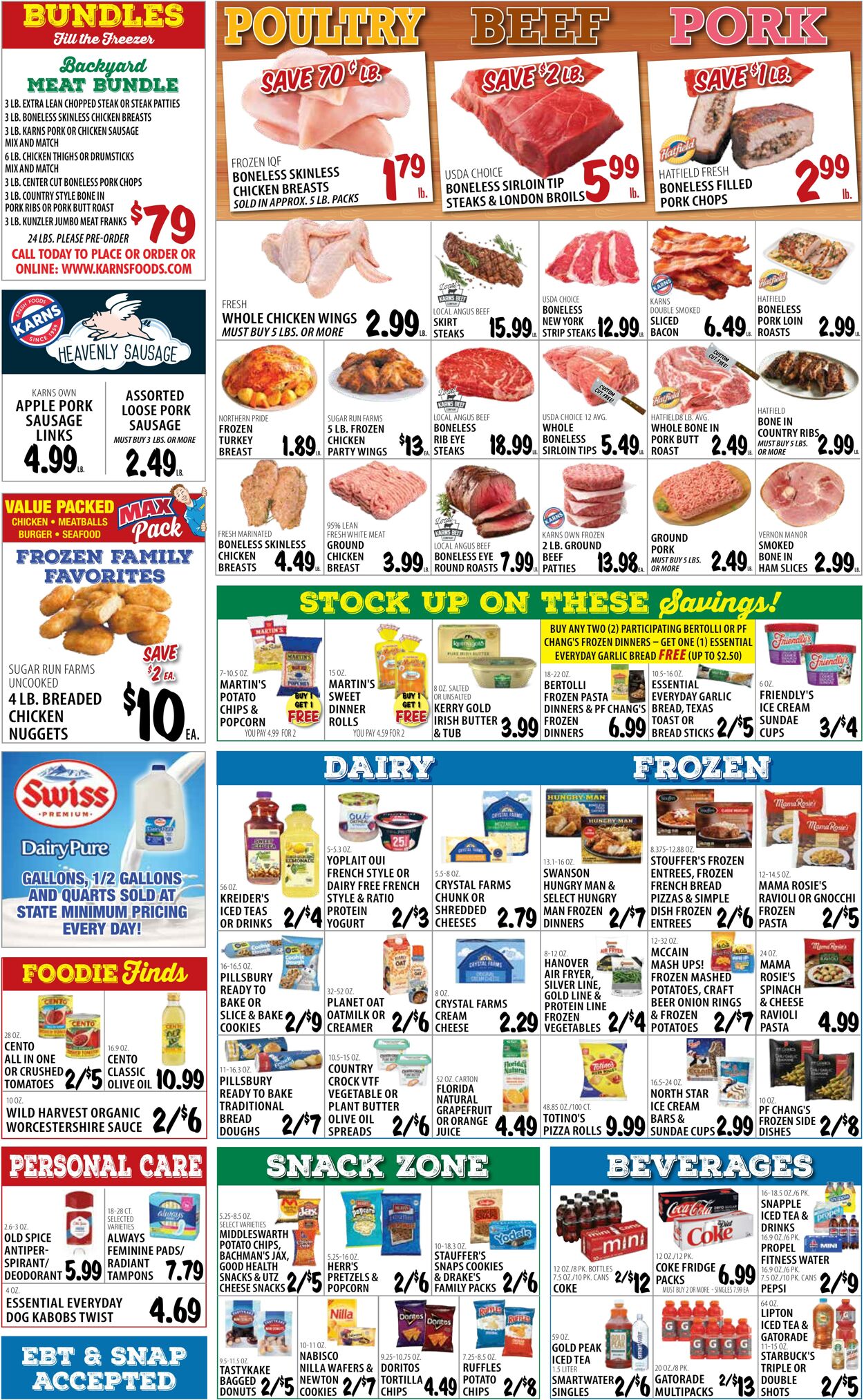 Weekly ad Karns Quality Foods 09/17/2024 - 09/23/2024