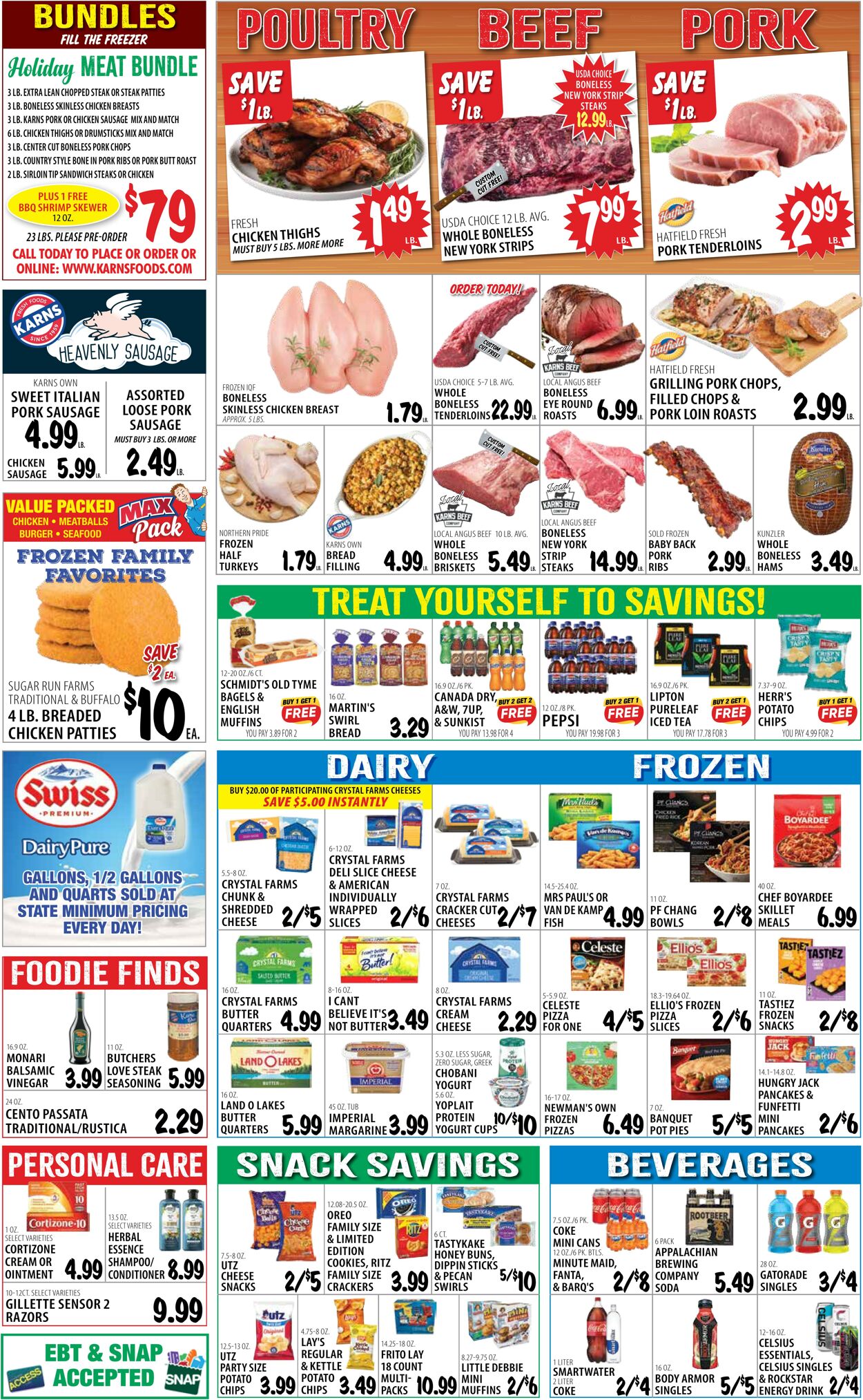 Weekly ad Karns Quality Foods 12/03/2024 - 12/09/2024