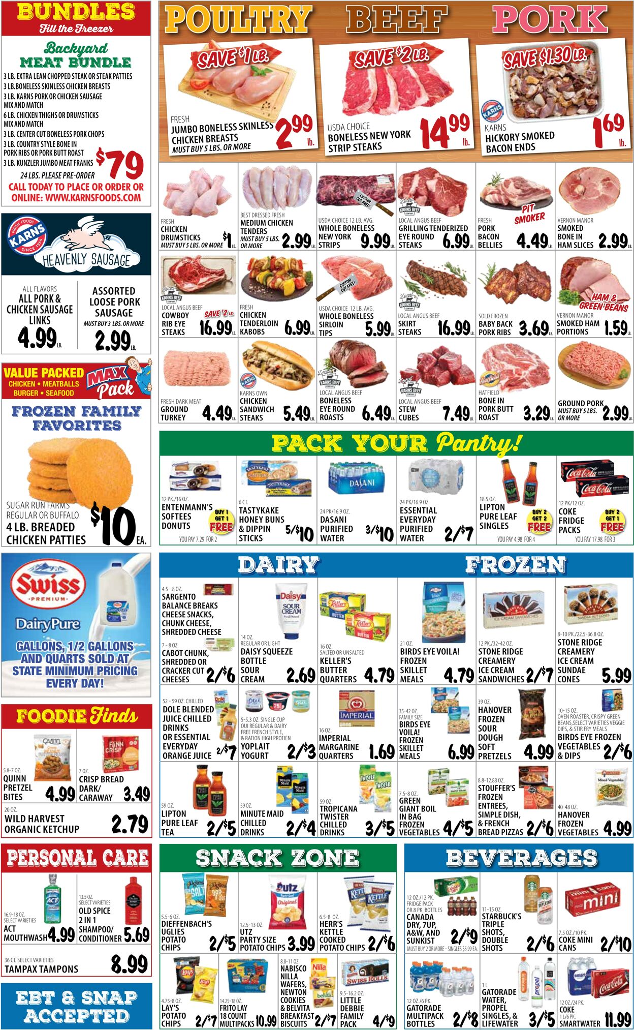 Weekly ad Karns Quality Foods 07/23/2024 - 07/29/2024