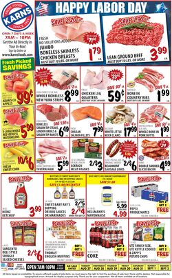 Weekly ad Karns Quality Foods 08/20/2024 - 08/26/2024