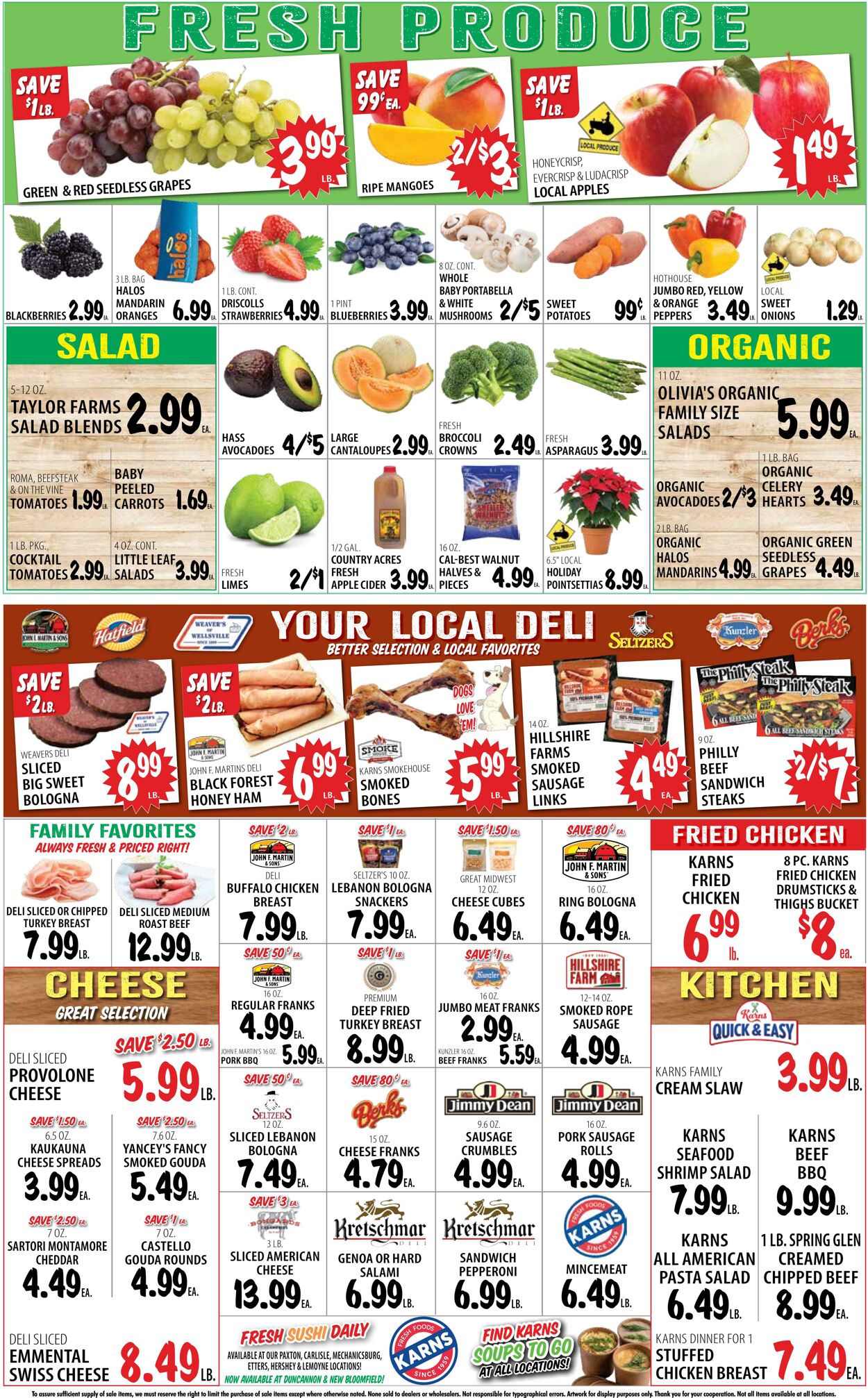 Weekly ad Karns Quality Foods 12/09/2025 - 12/15/2025