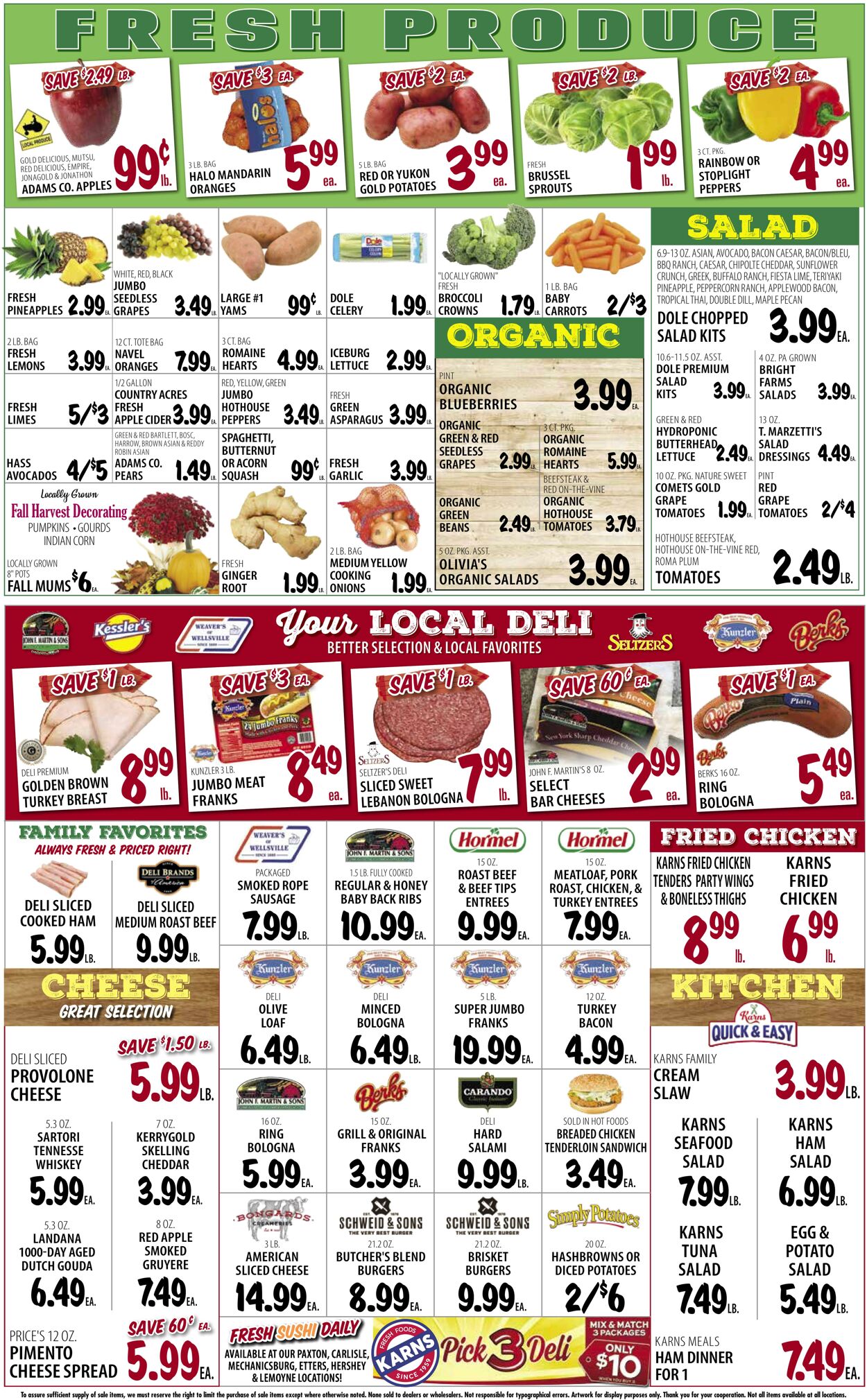 Weekly ad Karns Quality Foods 10/04/2022 - 10/10/2022