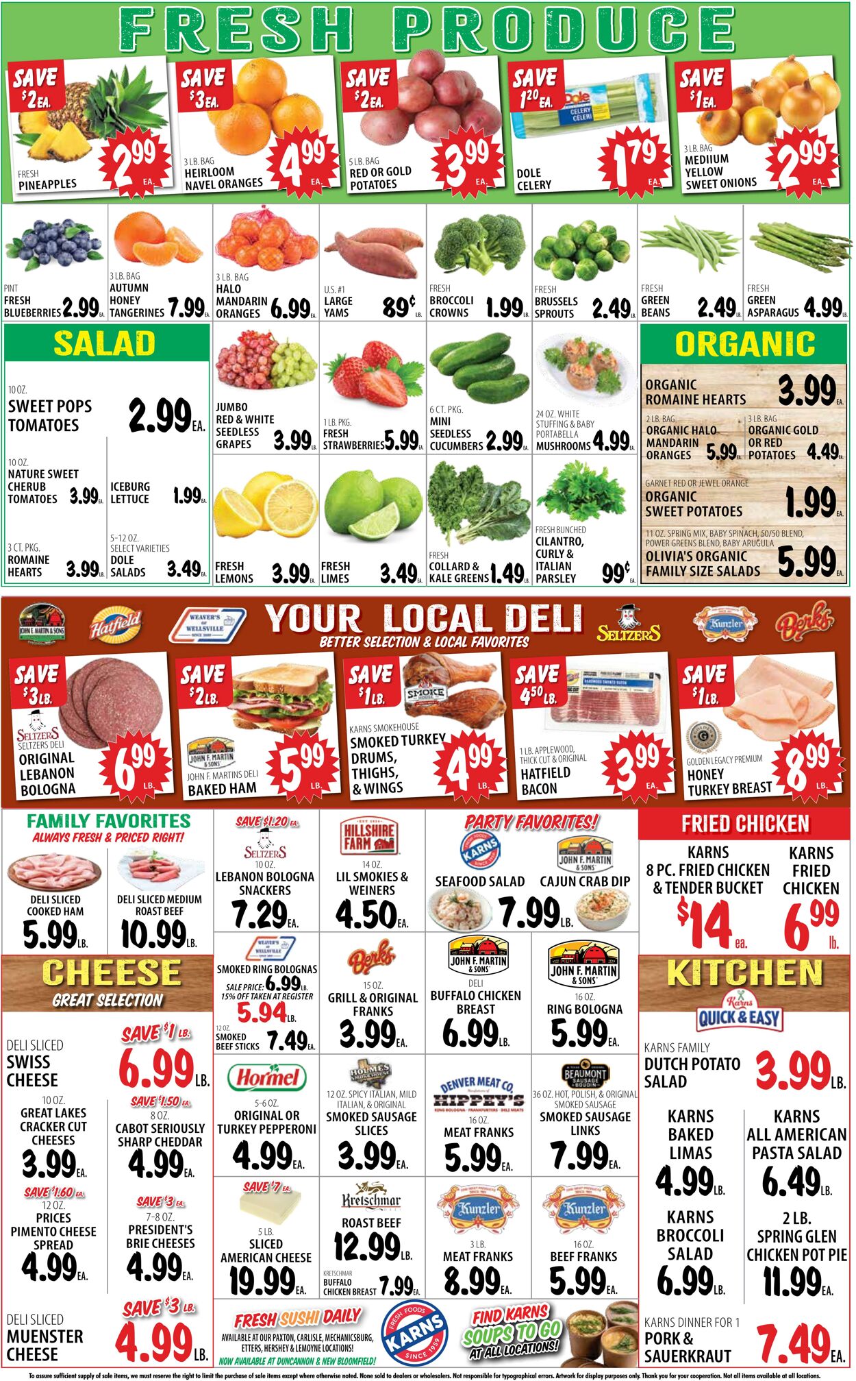 Weekly ad Karns Quality Foods 12/26/2024 - 01/06/2025