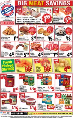 Weekly ad Karns Quality Foods 12/26/2024 - 01/06/2025