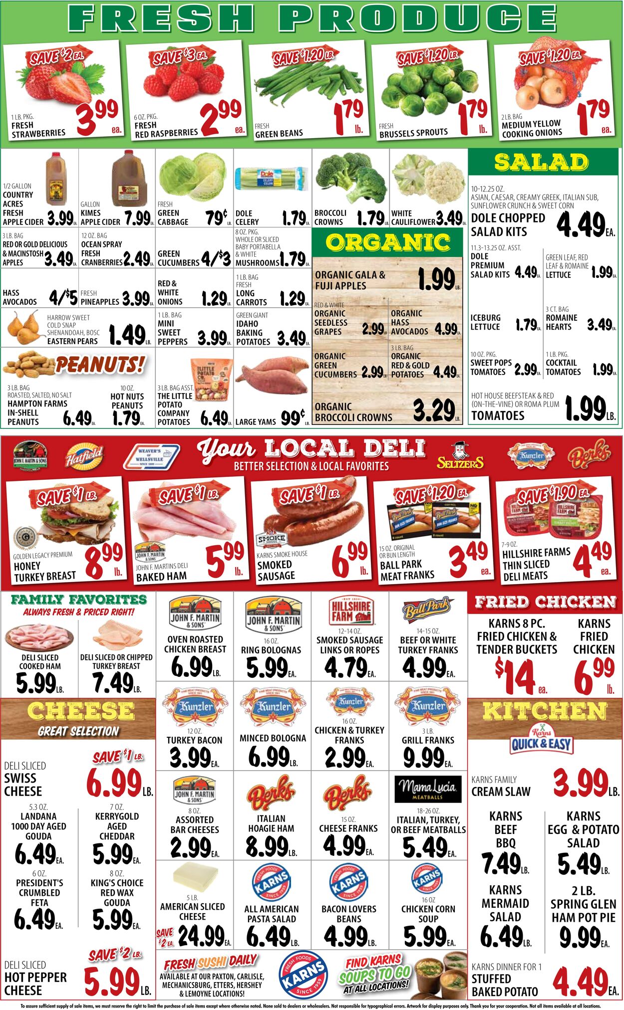 Weekly ad Karns Quality Foods 10/15/2024 - 10/21/2024