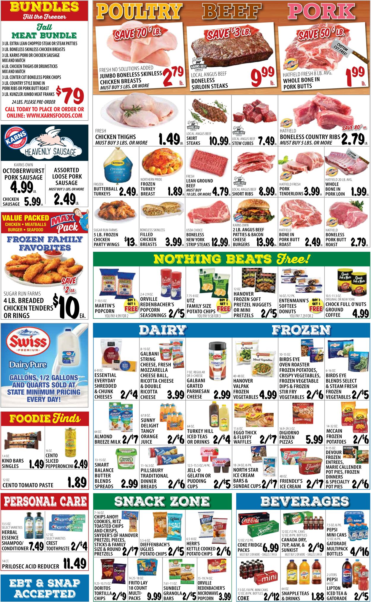 Weekly ad Karns Quality Foods 10/15/2024 - 10/21/2024