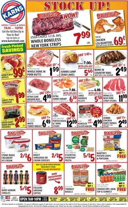 Weekly ad Karns Quality Foods 10/01/2024 - 10/28/2024