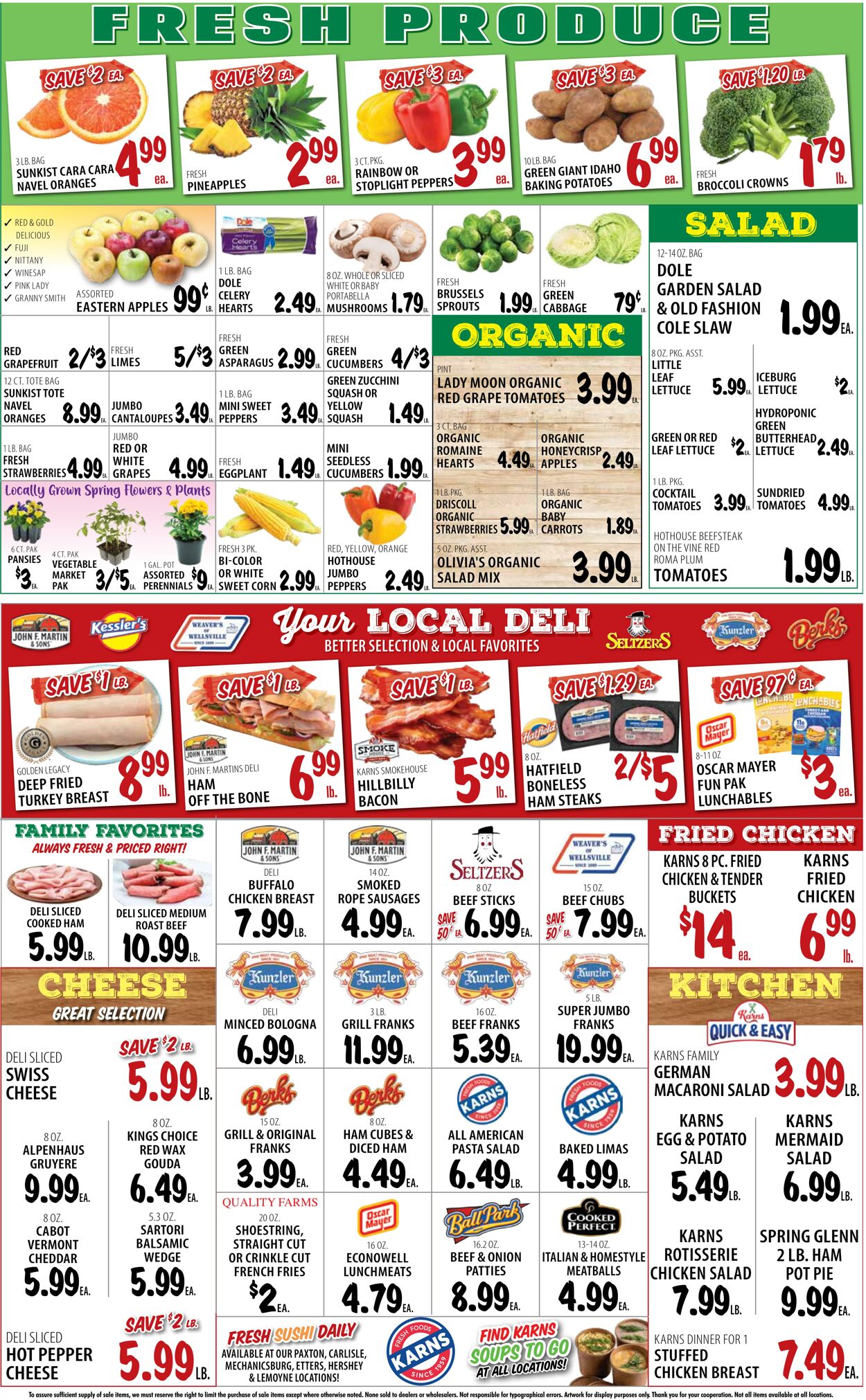 Weekly ad Karns Quality Foods 04/16/2024 - 04/22/2024