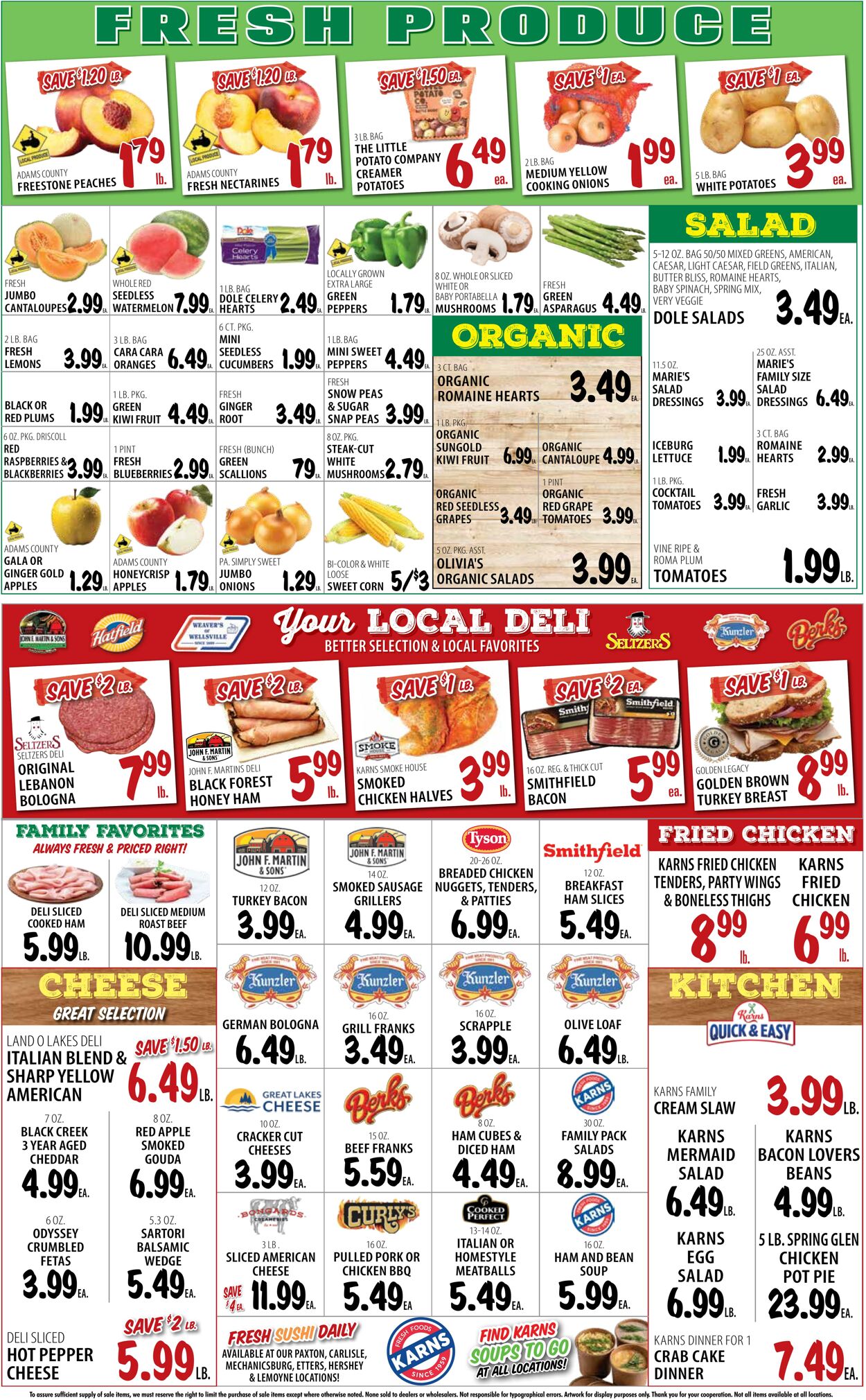 Weekly ad Karns Quality Foods 08/13/2024 - 08/19/2024