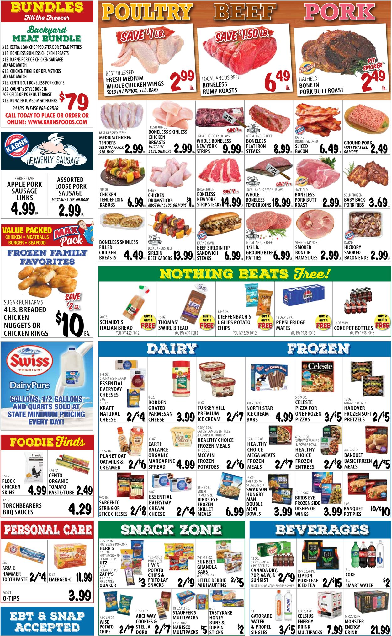 Weekly ad Karns Quality Foods 08/13/2024 - 08/19/2024