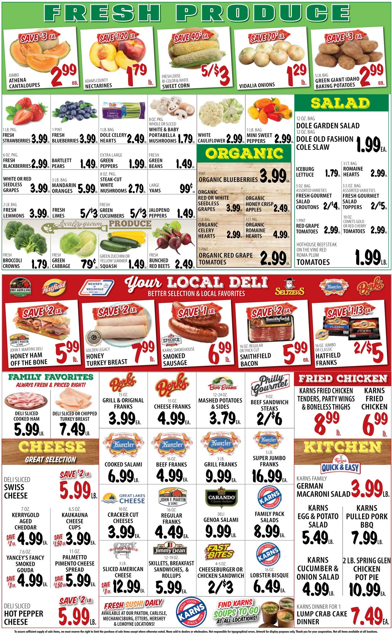 Weekly ad Karns Quality Foods 07/16/2024 - 07/22/2024