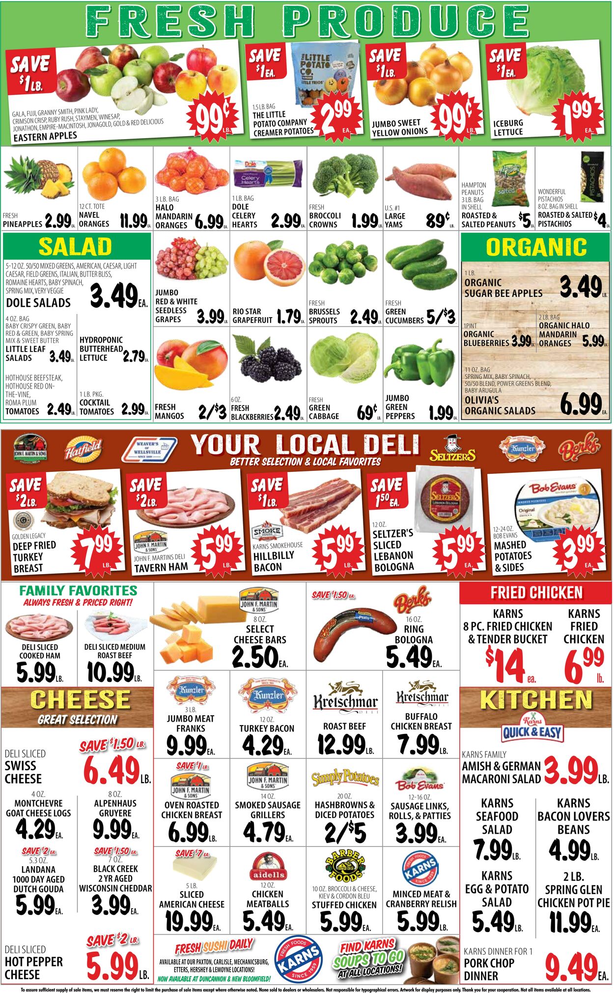 Weekly ad Karns Quality Foods 12/10/2024 - 12/16/2024