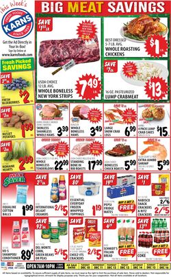 Weekly ad Karns Quality Foods 10/15/2024 - 10/21/2024