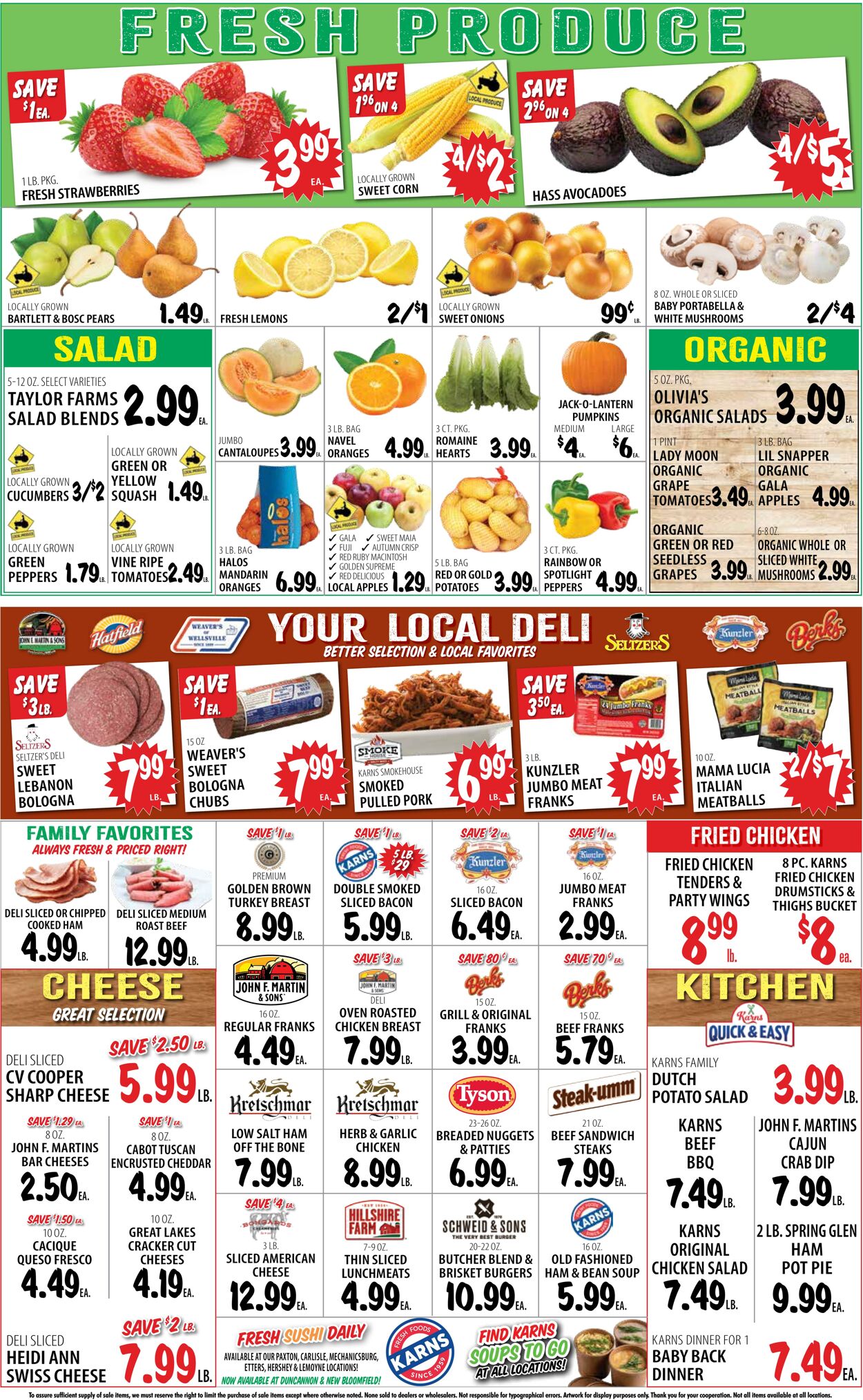 Weekly ad Karns Quality Foods 09/30/2025 - 10/06/2025