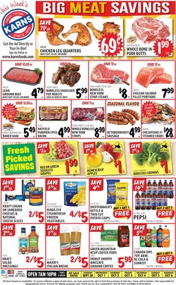 Weekly ad Karns Quality Foods 09/30/2025 - 10/06/2025
