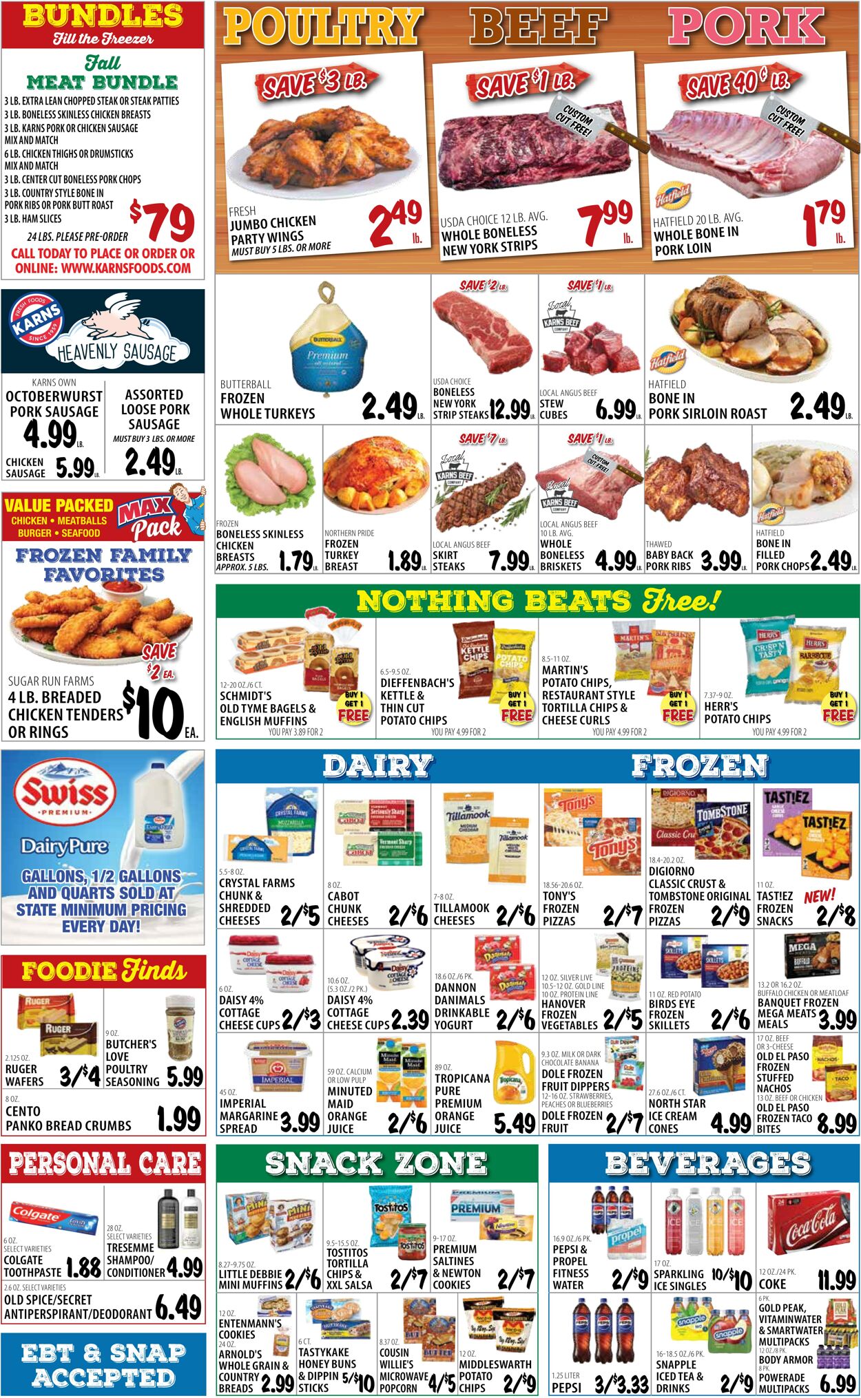 Weekly ad Karns Quality Foods 10/29/2024 - 11/04/2024