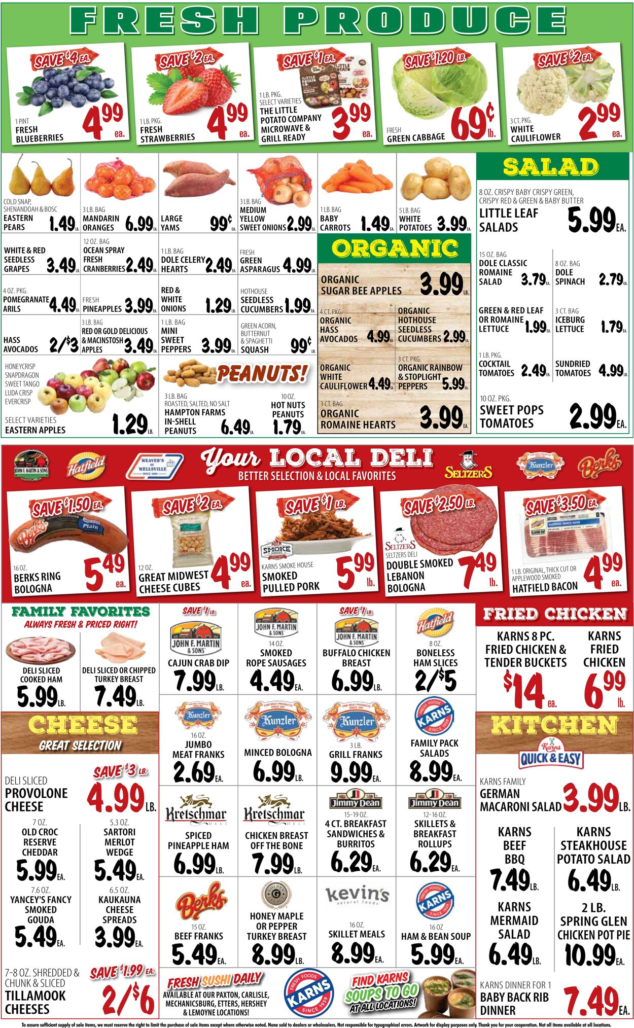 Weekly ad Karns Quality Foods 10/29/2024 - 11/04/2024