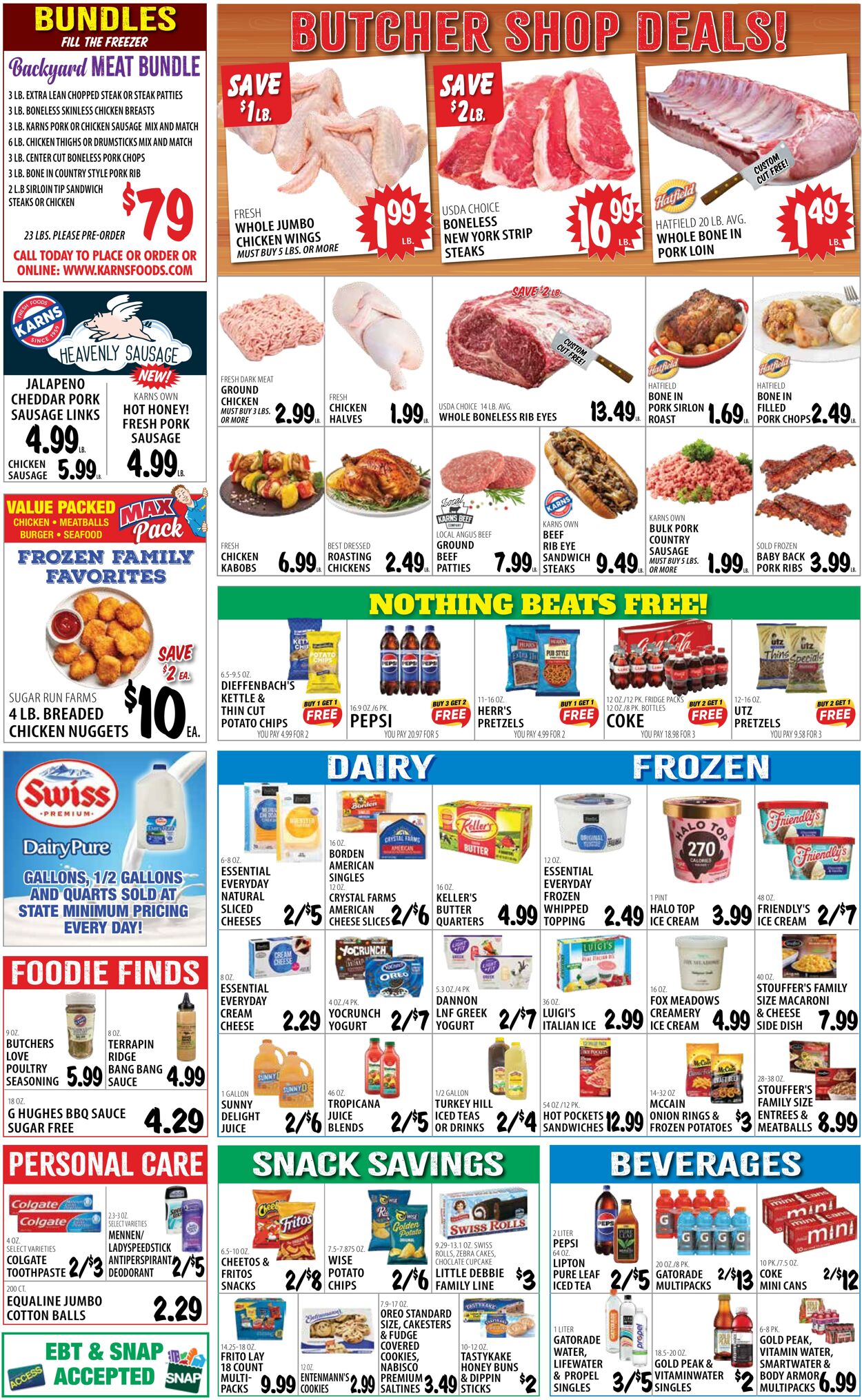 Weekly ad Karns Quality Foods 07/08/2025 - 07/14/2025