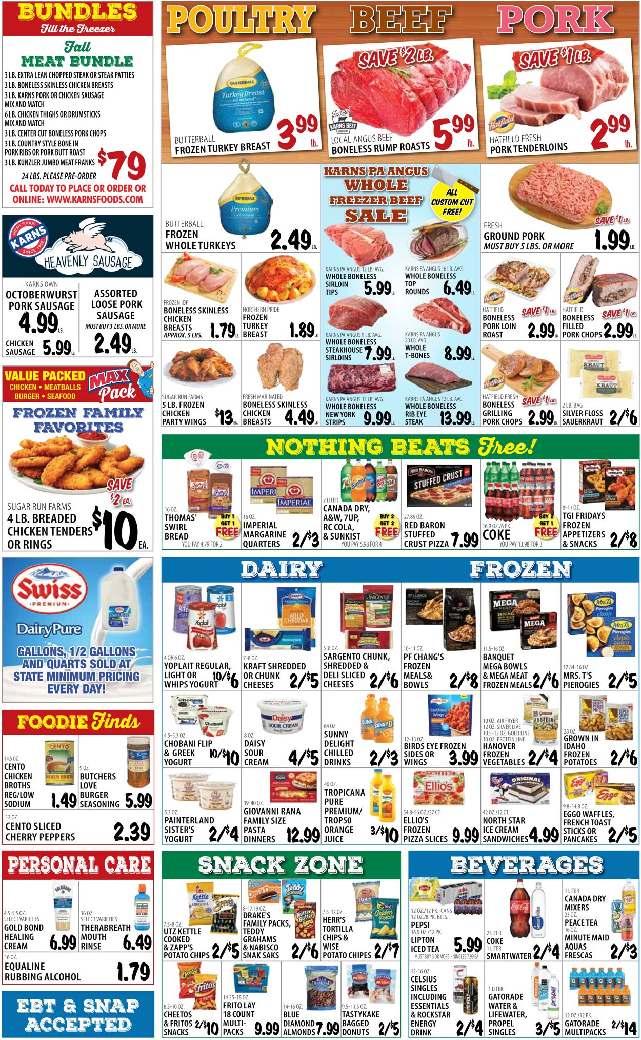 Weekly ad Karns Quality Foods 10/22/2024 - 10/28/2024