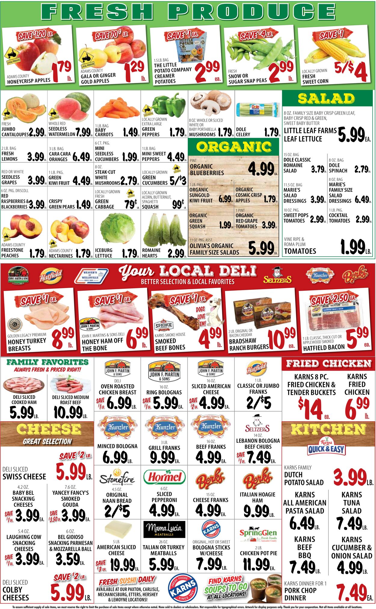 Weekly ad Karns Quality Foods 08/20/2024 - 08/26/2024