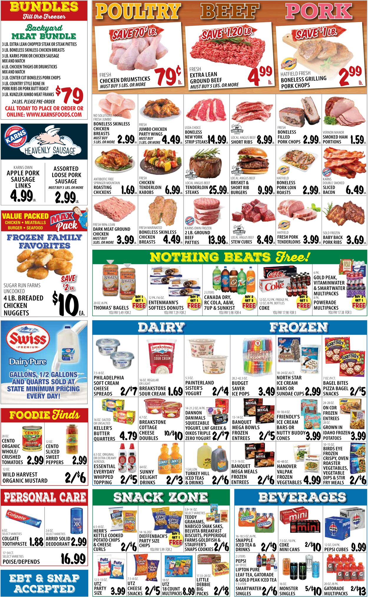 Weekly ad Karns Quality Foods 08/20/2024 - 08/26/2024