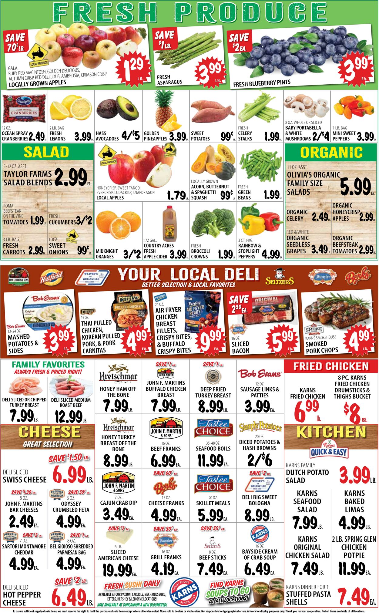 Weekly ad Karns Quality Foods 11/11/2025 - 11/17/2025
