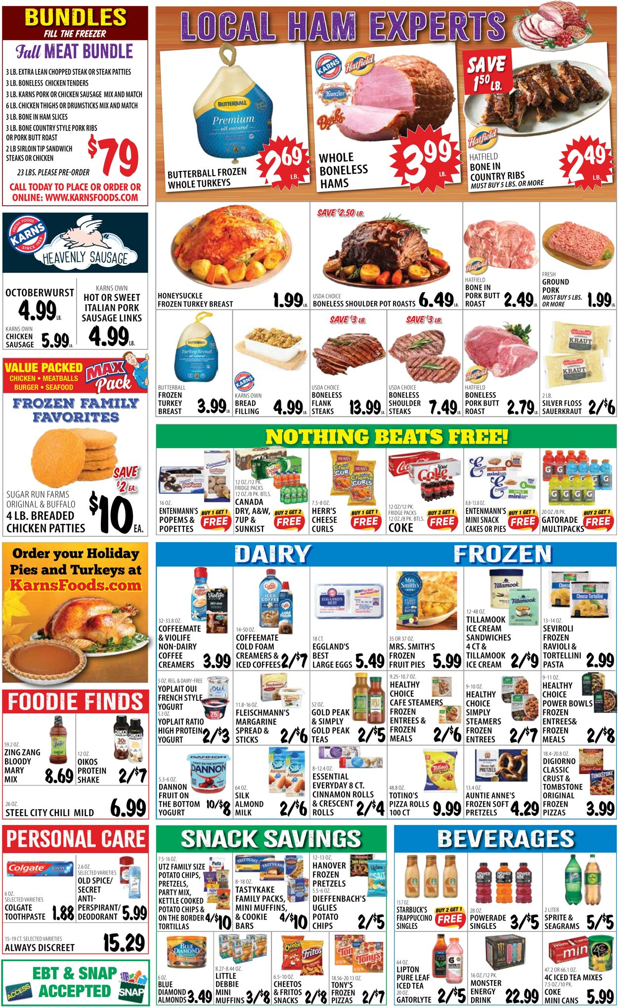Weekly ad Karns Quality Foods 11/11/2025 - 11/17/2025