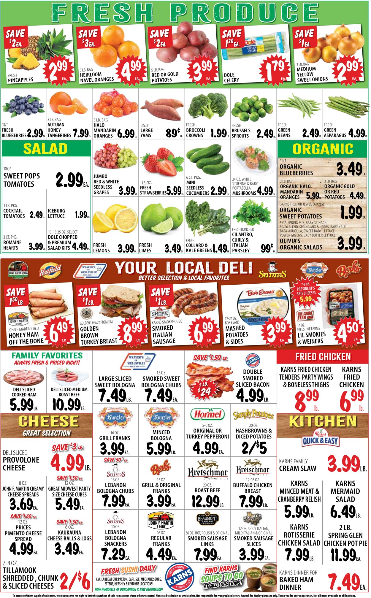 Weekly ad Karns Quality Foods 12/17/2024 - 12/24/2024