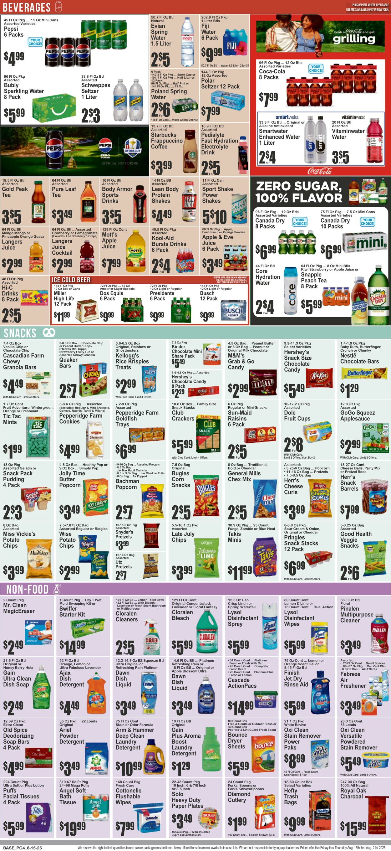 Weekly ad Key Food 08/15/2025 - 08/21/2025